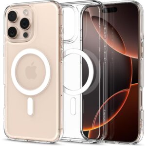Spigen Ultra Hybrid Mag tok MagSafe technológiával iPhone 16 Pro készülékhez (fehér)