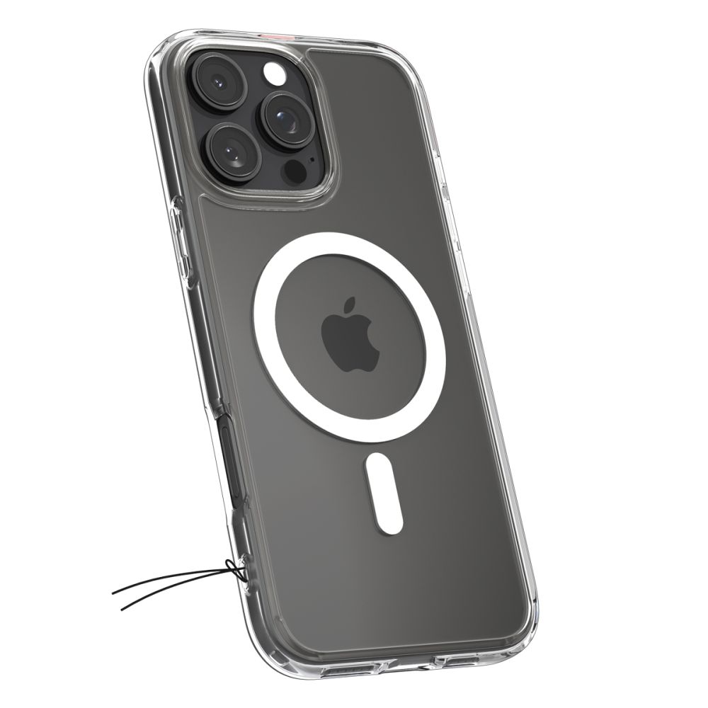 iTok webáruház - Spigen Spigen Ultra Hybrid Mag tok MagSafe technológiával iPhone 16 Pro készülékhez (fehér) 6 Spigen Ultra Hybrid Mag Case with MagSafe for iPhone 16 Pro (fehér)