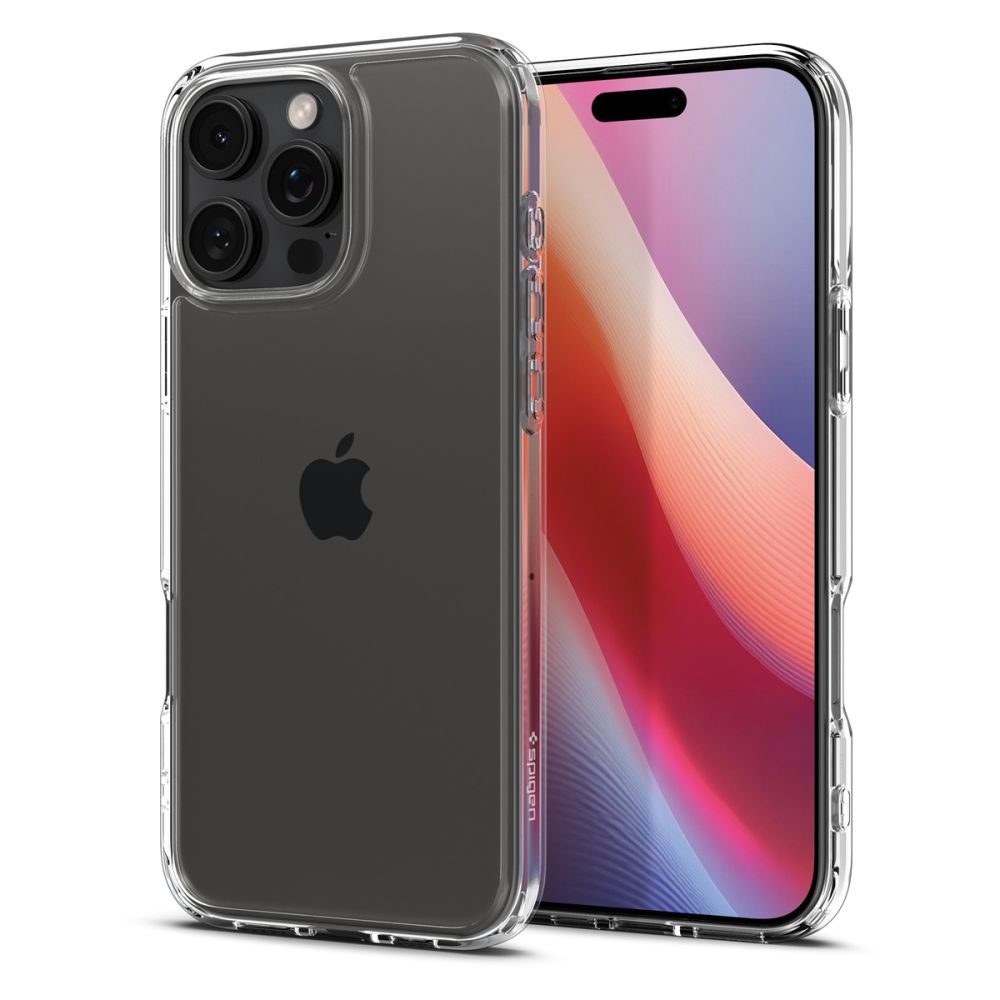 iTok webáruház - Spigen Spigen Ultra Hybrid tok iPhone 16 Pro készülékhez (átlátszó) 3 Spigen Ultra Hybrid iPhone 16 Pro Case (átlátszó)