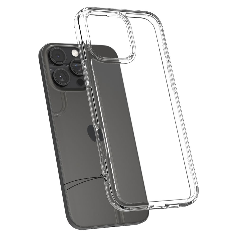 iTok webáruház - Spigen Spigen Ultra Hybrid tok iPhone 16 Pro készülékhez (átlátszó) 7 Spigen Ultra Hybrid iPhone 16 Pro Case (átlátszó)