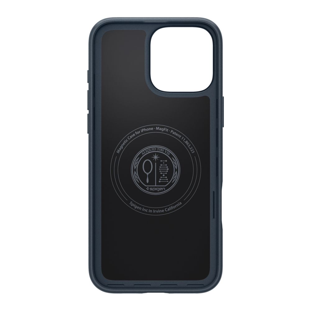 iTok webáruház - Spigen Spigen Thin Fit MagSafe tok iPhone 16 Pro készülékhez (sötétszürke) 3 Spigen Thin Fit MagSafe Case for iPhone 16 Pro (sötétszürke)