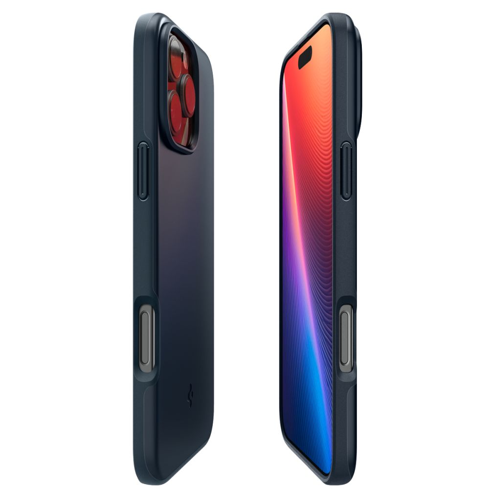 iTok webáruház - Spigen Spigen Thin Fit MagSafe tok iPhone 16 Pro készülékhez (sötétszürke) 7 Spigen Thin Fit MagSafe Case for iPhone 16 Pro (sötétszürke)