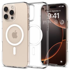 Spigen Liquid Crystal Mag MagSafe iPhone 16 Pro tok (átlátszó)