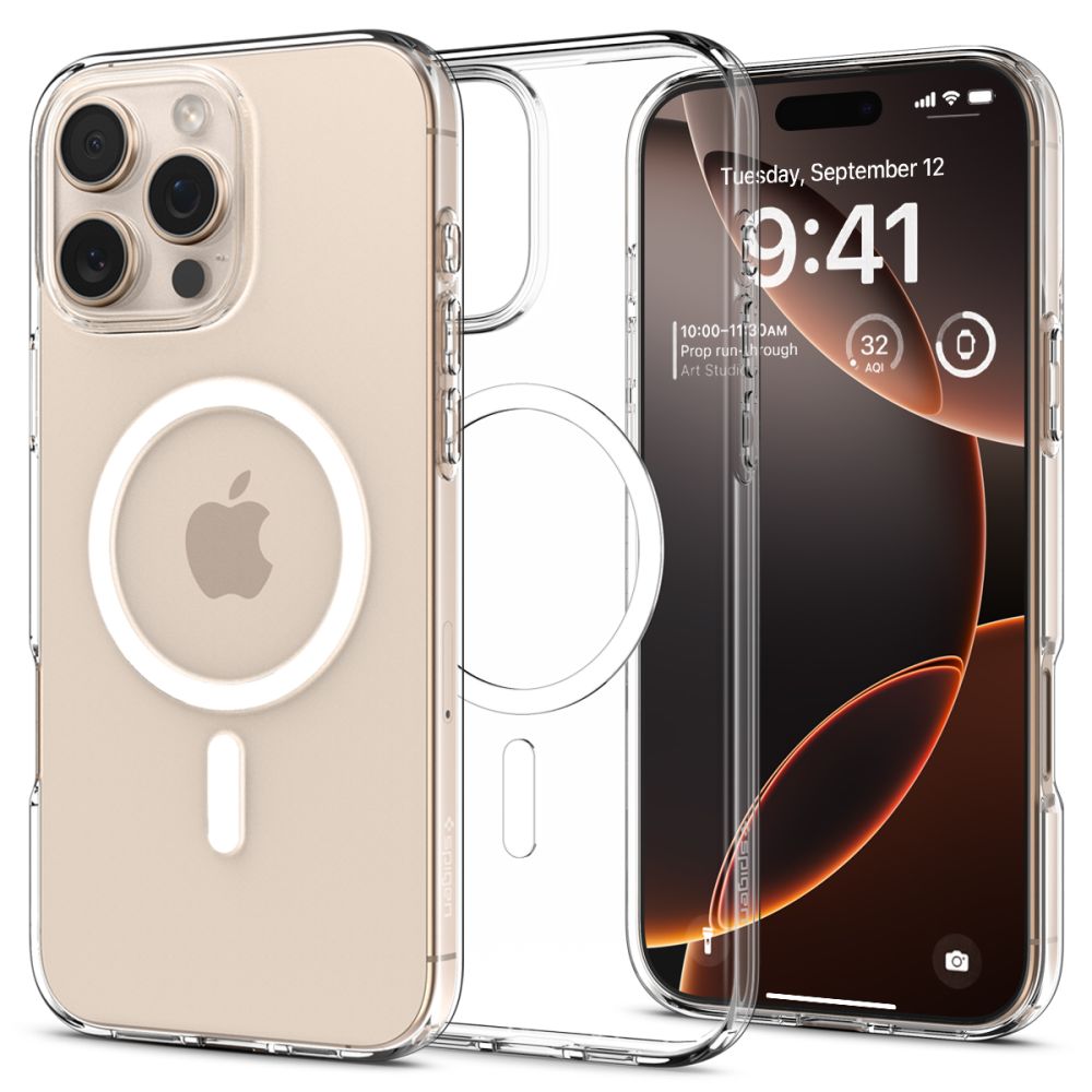iTok webáruház - Spigen Spigen Liquid Crystal Mag MagSafe iPhone 16 Pro tok (átlátszó) 1 Spigen Liquid Crystal Mag MagSafe iPhone 16 Pro Case (átlátszó)