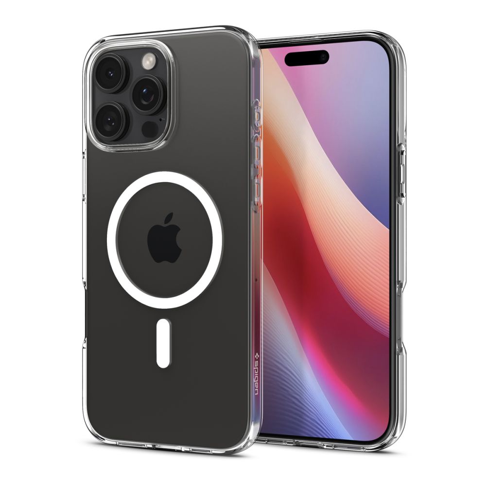 iTok webáruház - Spigen Spigen Liquid Crystal Mag MagSafe iPhone 16 Pro tok (átlátszó) 2 Spigen Liquid Crystal Mag MagSafe iPhone 16 Pro Case (átlátszó)