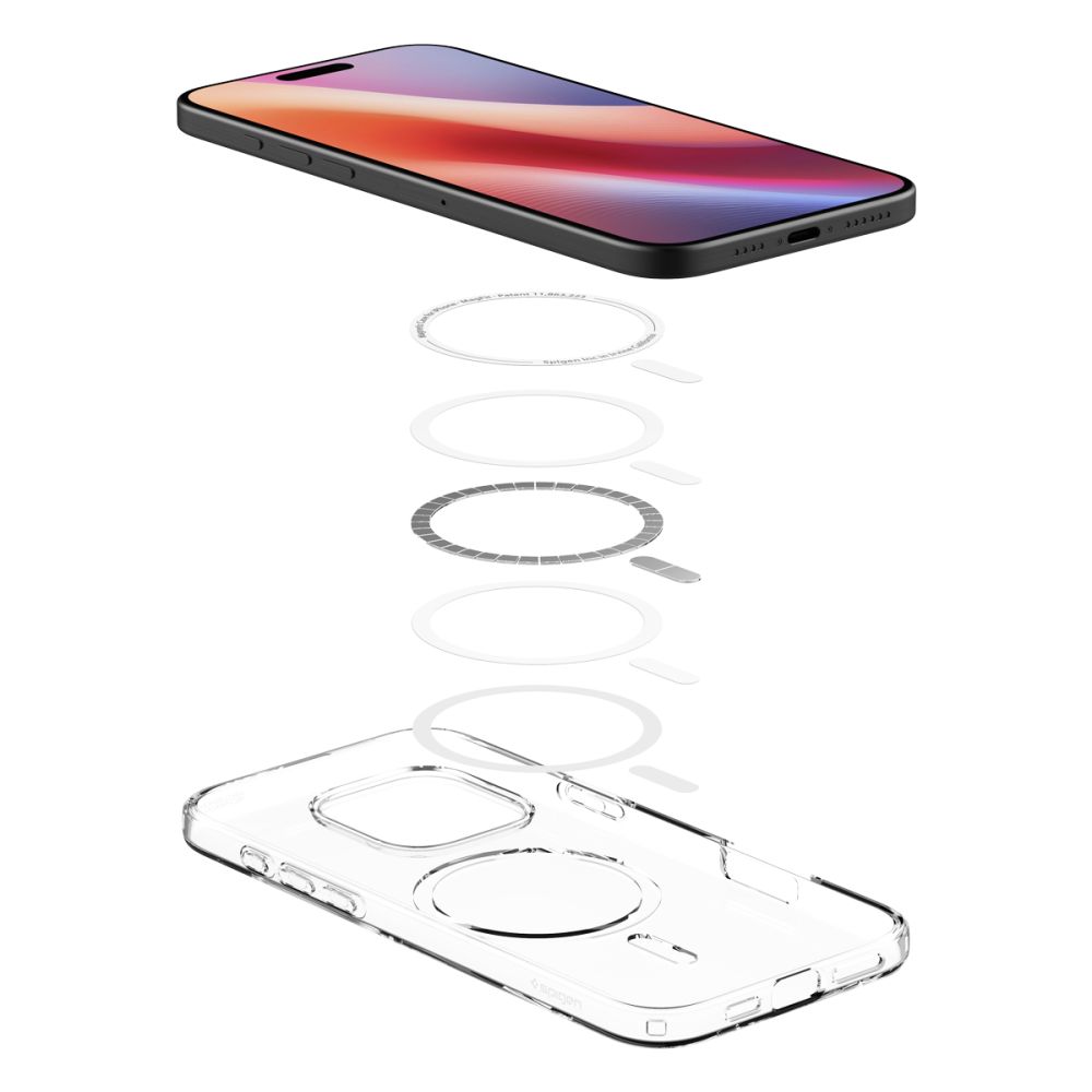iTok webáruház - Spigen Spigen Liquid Crystal Mag MagSafe iPhone 16 Pro tok (átlátszó) 6 Spigen Liquid Crystal Mag MagSafe iPhone 16 Pro Case (átlátszó)