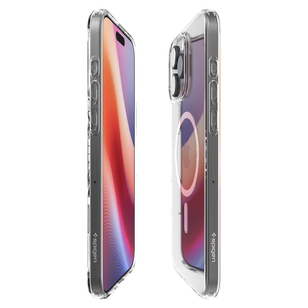 iTok webáruház - Spigen Spigen Liquid Crystal Mag MagSafe iPhone 16 Pro tok (átlátszó) 7 Spigen Liquid Crystal Mag MagSafe iPhone 16 Pro Case (átlátszó)