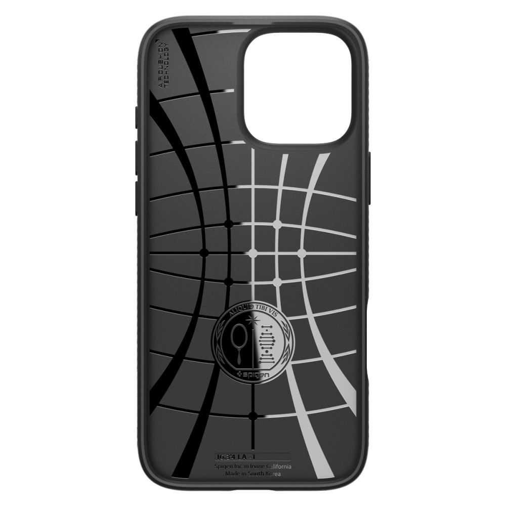 iTok webáruház - Spigen Spigen Liquid Air tok iPhone 16 Pro készülékhez (fekete) 3 Spigen Liquid Air iPhone 16 Pro Case (fekete)