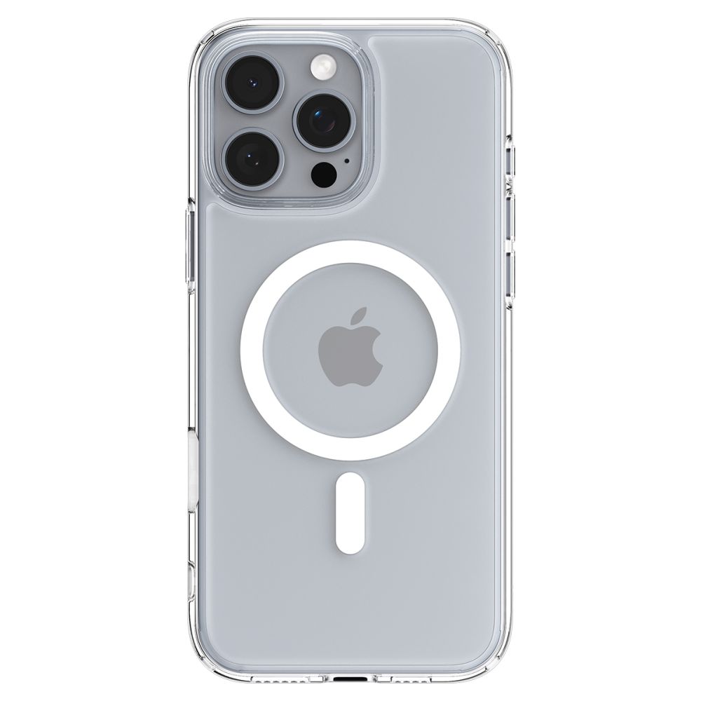 iTok webáruház - Spigen Spigen Ultra Hybrid tok iPhone 16 Pro készülékhez (fehér) 3 Spigen Ultra Hybrid iPhone 16 Pro Case (fehér)