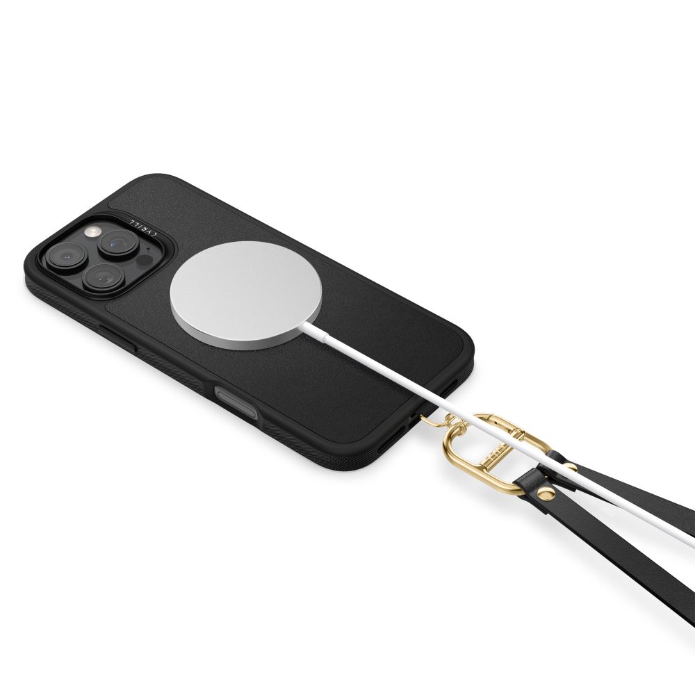iTok webáruház - Spigen Spigen Cyrill Kajuk tok iPhone 16 Pro készülékhez (fekete) 4 Spigen Cyrill Kajuk iPhone 16 Pro Case (fekete)