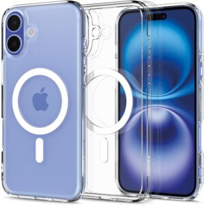 Spigen Ultra Hybrid MagSafe tok iPhone 16-hoz (fehér)