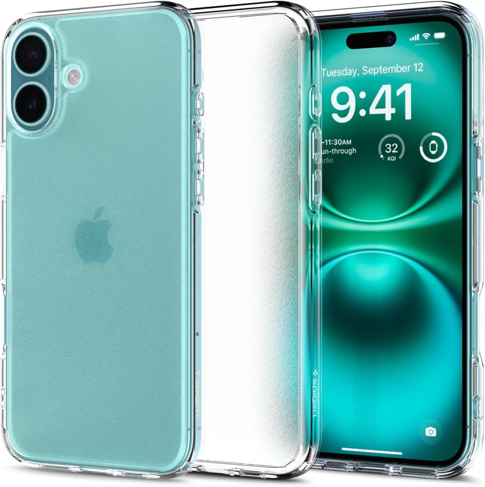 iTok webáruház - Spigen Spigen Ultra Hybrid tok iPhone 16-hoz (átlátszó) 1 Spigen Ultra Hybrid for iPhone 16 (átlátszó)
