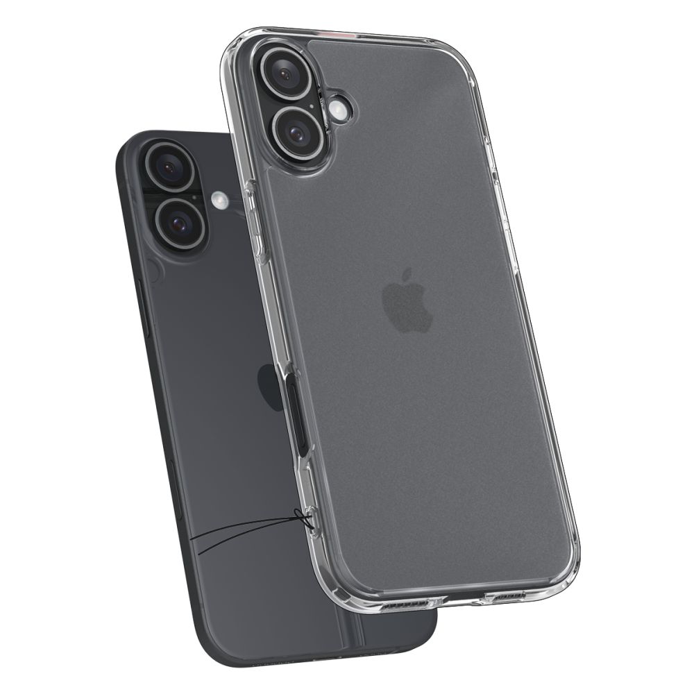 iTok webáruház - Spigen Spigen Ultra Hybrid tok iPhone 16-hoz (átlátszó) 3 Spigen Ultra Hybrid for iPhone 16 (átlátszó)
