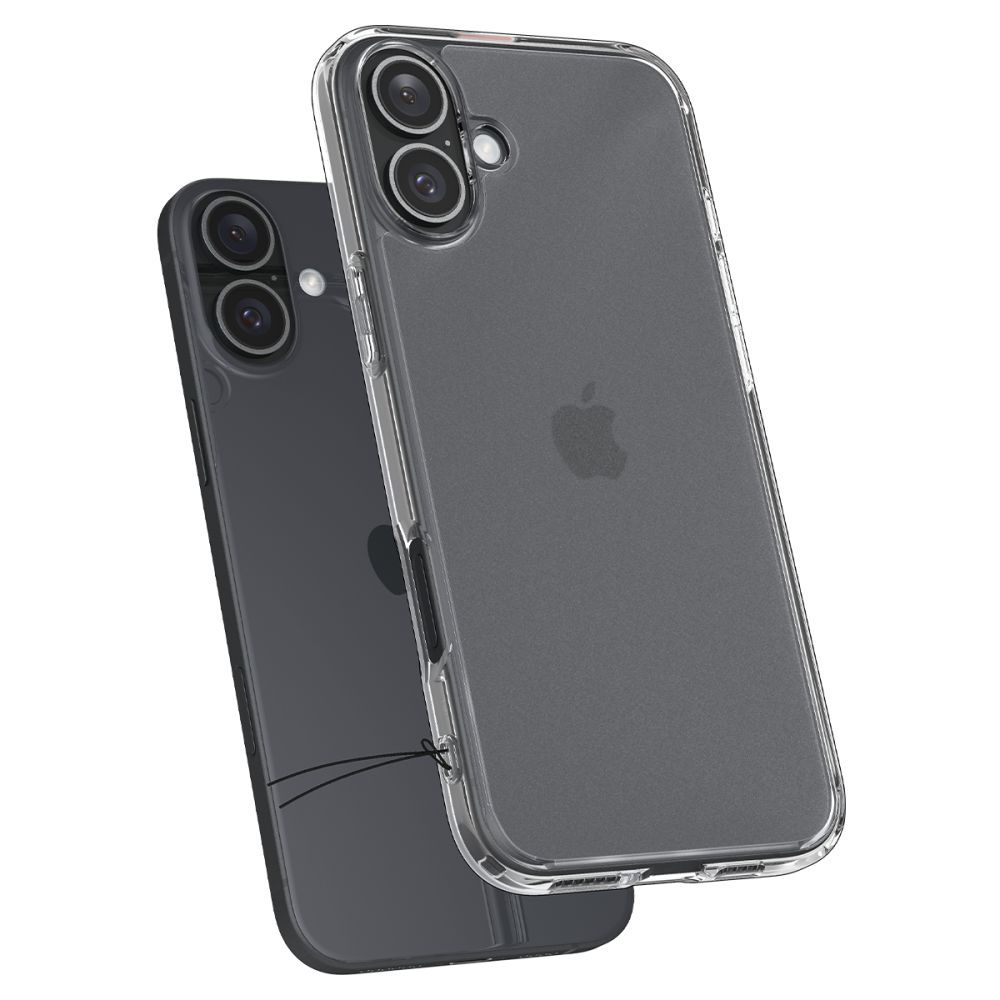 iTok webáruház - Spigen Spigen Ultra Hybrid tok iPhone 16-hoz (átlátszó) 6 Spigen Ultra Hybrid for iPhone 16 (átlátszó)