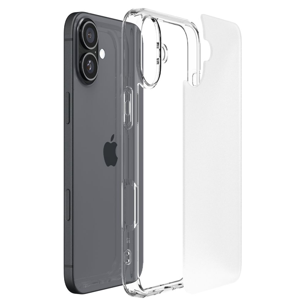 iTok webáruház - Spigen Spigen Ultra Hybrid tok iPhone 16-hoz (átlátszó) 8 Spigen Ultra Hybrid for iPhone 16 (átlátszó)