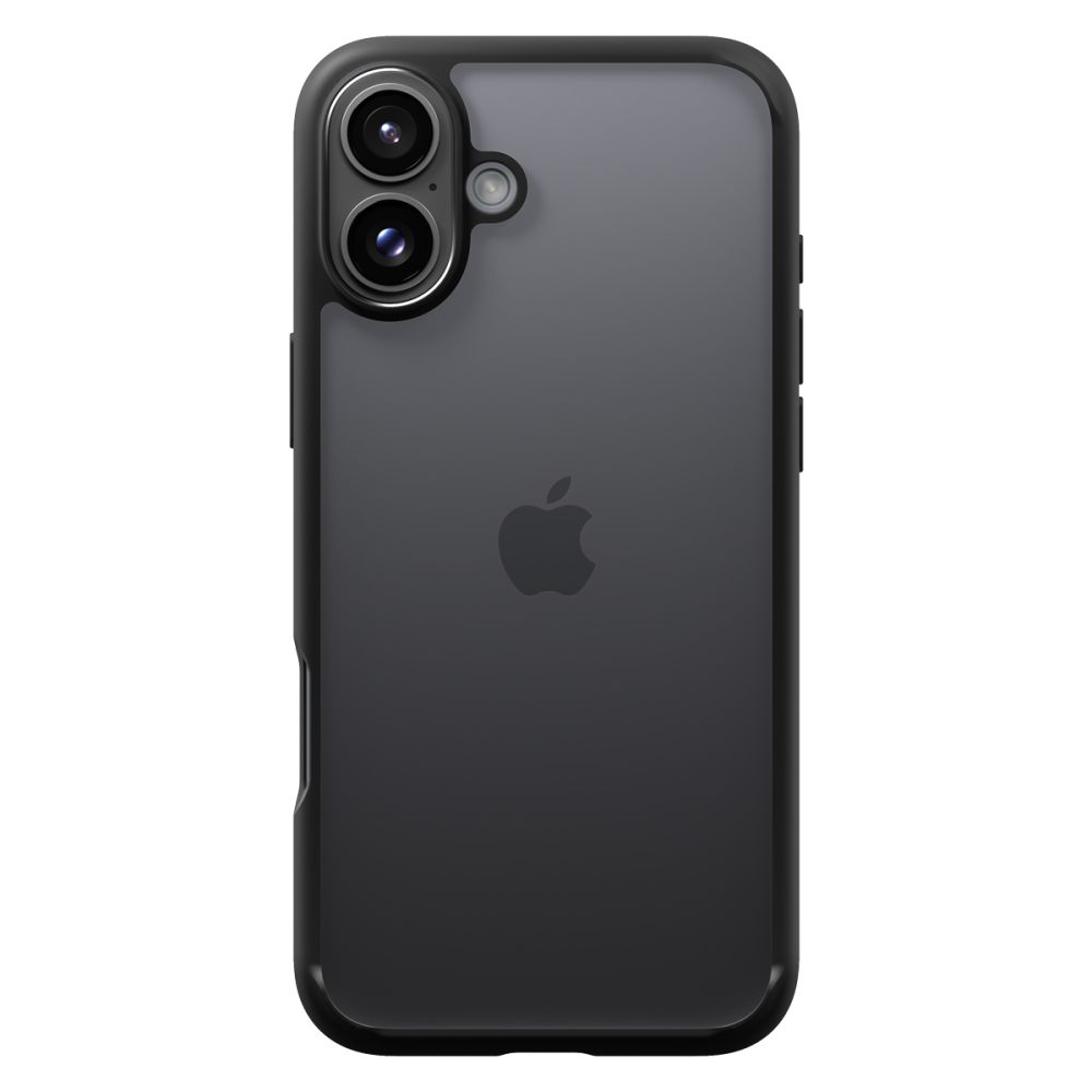 iTok webáruház - Spigen Spigen Ultra Hybrid tok iPhone 16 készülékhez (matt fekete) 3 Spigen Ultra Hybrid iPhone 16 Case (matt fekete)