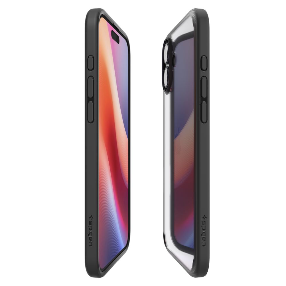 iTok webáruház - Spigen Spigen Ultra Hybrid tok iPhone 16 készülékhez (matt fekete) 7 Spigen Ultra Hybrid iPhone 16 Case (matt fekete)