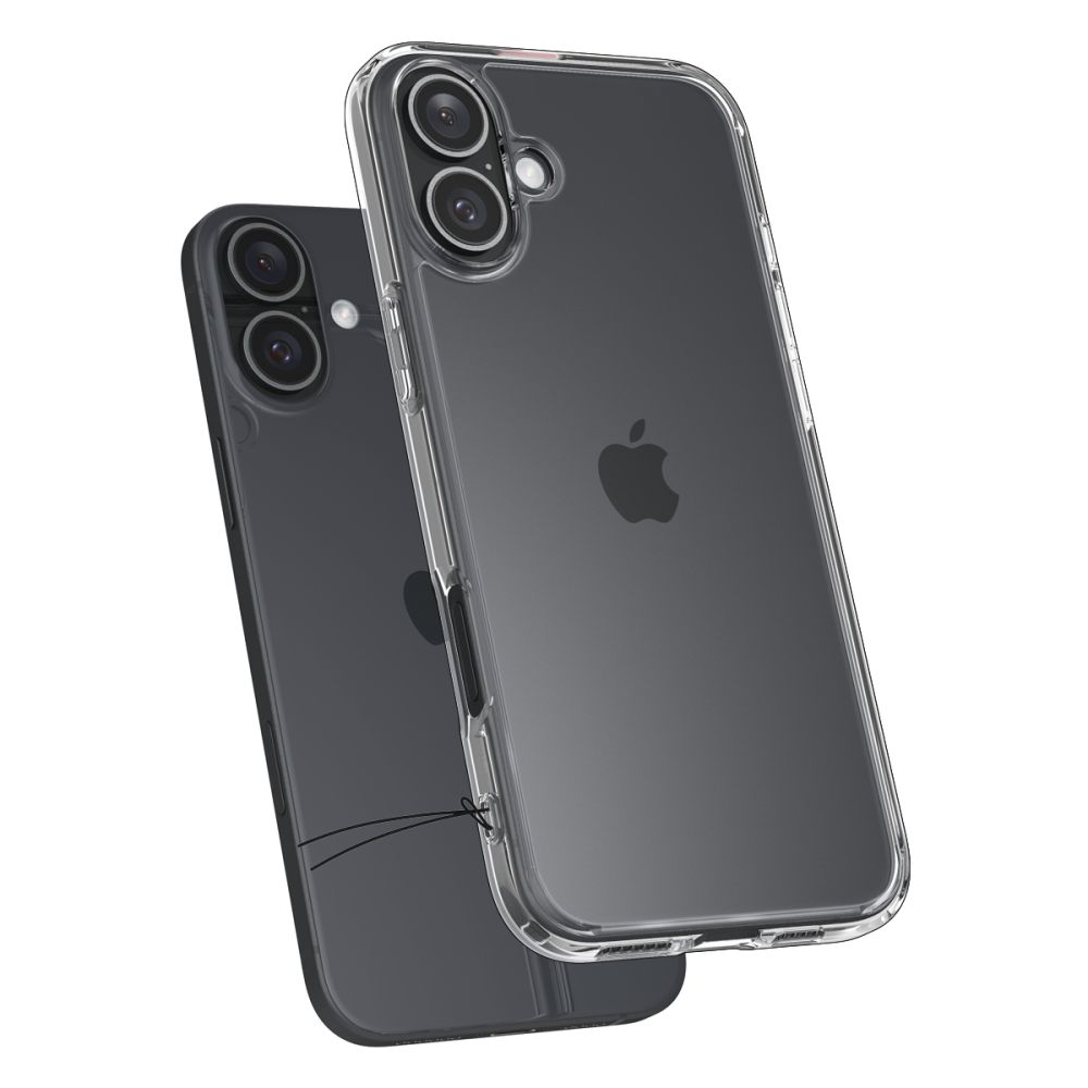 iTok webáruház - Spigen Spigen Ultra Hybrid tok iPhone 16 készülékhez (átlátszó) 4 Spigen Ultra Hybrid iPhone 16 Case (átlátszó)