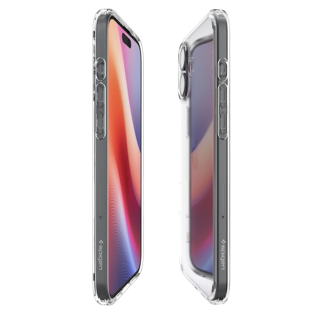 iTok webáruház - Spigen Spigen Ultra Hybrid tok iPhone 16 készülékhez (átlátszó) 5 Spigen Ultra Hybrid iPhone 16 Case (átlátszó)