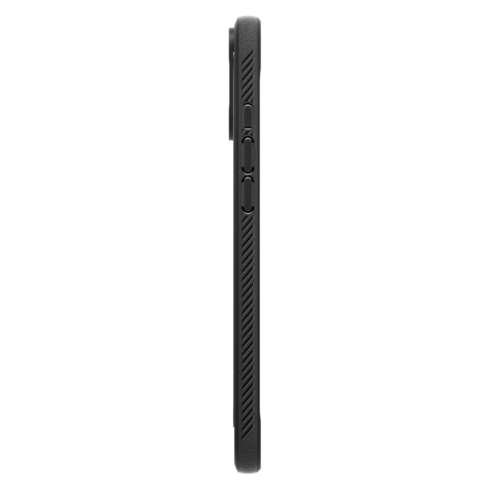 iTok webáruház - Spigen Spigen Rugged Armor MagSafe tok iPhone 16 készülékhez (fekete) 6 Spigen Rugged Armor MagSafe case for iPhone 16 (fekete)
