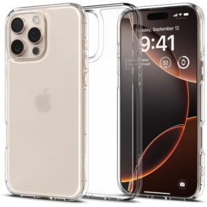 Spigen Ultra Hybrid tok iPhone 16 Pro Max készülékhez (átlátszó)