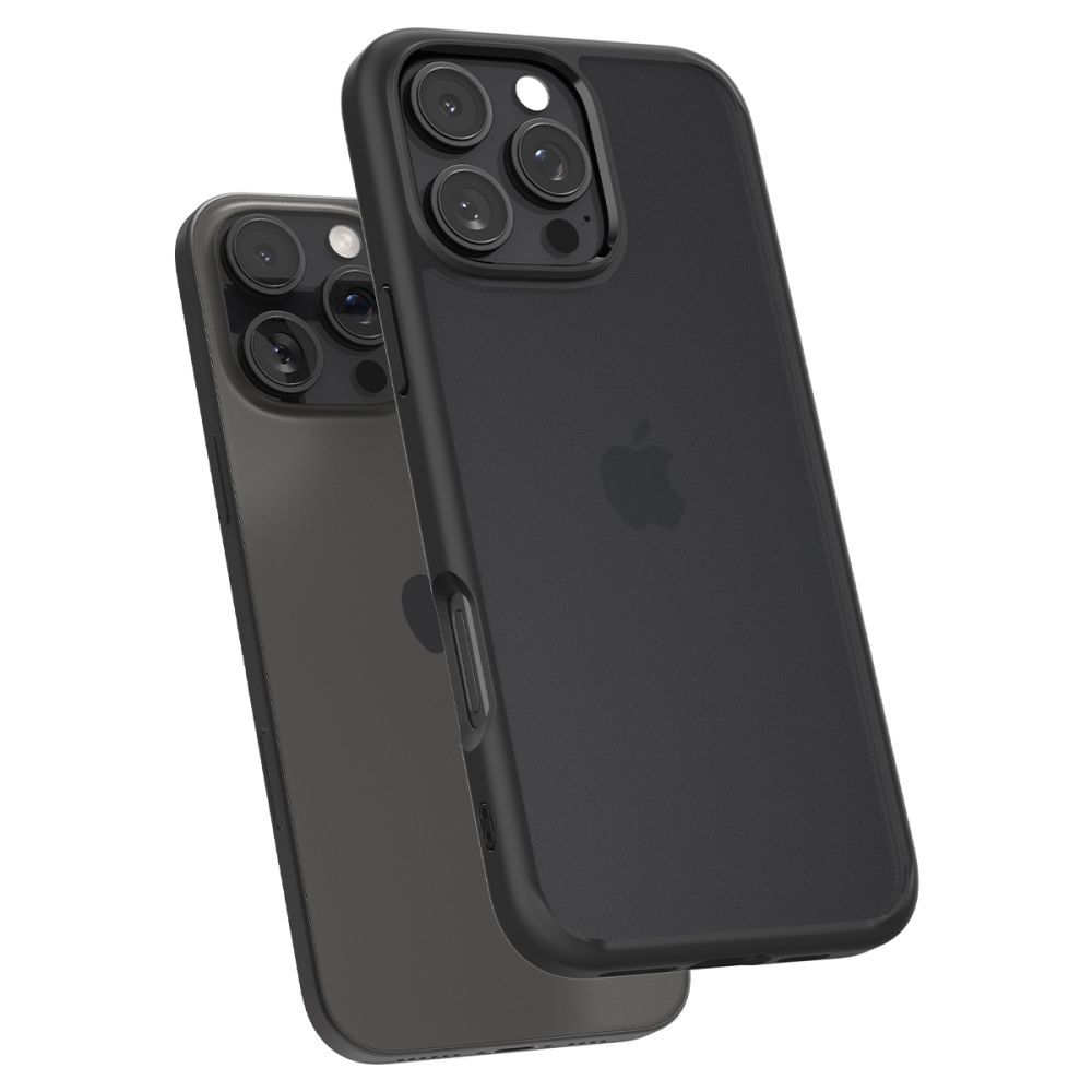 iTok webáruház - Spigen Spigen Ultra Hybrid tok iPhone 16 Pro Max készülékhez (fekete) 5 Spigen Ultra Hybrid Case for iPhone 16 Pro Max (fekete)
