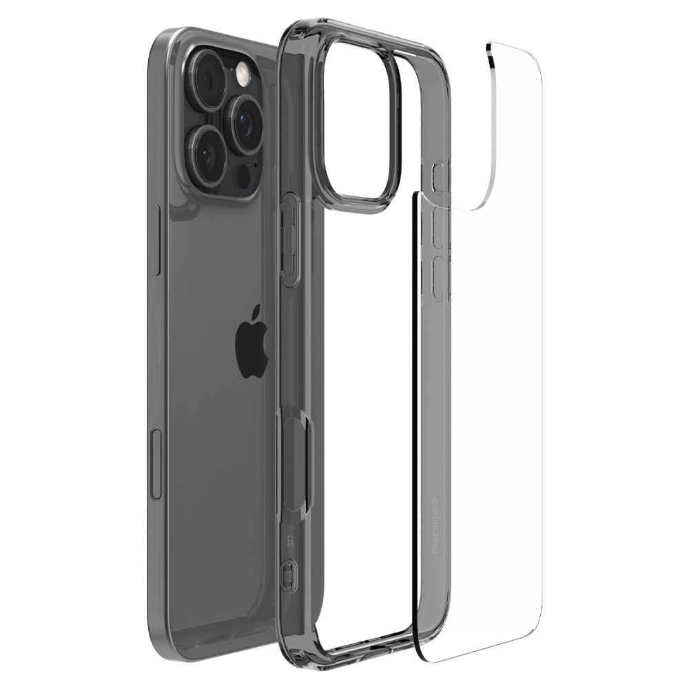 iTok webáruház - Spigen Spigen Ultra Hybrid tok iPhone 16 Pro Max készülékhez (átlátszó) 6 Spigen Ultra Hybrid Case for iPhone 16 Pro Max (átlátszó)