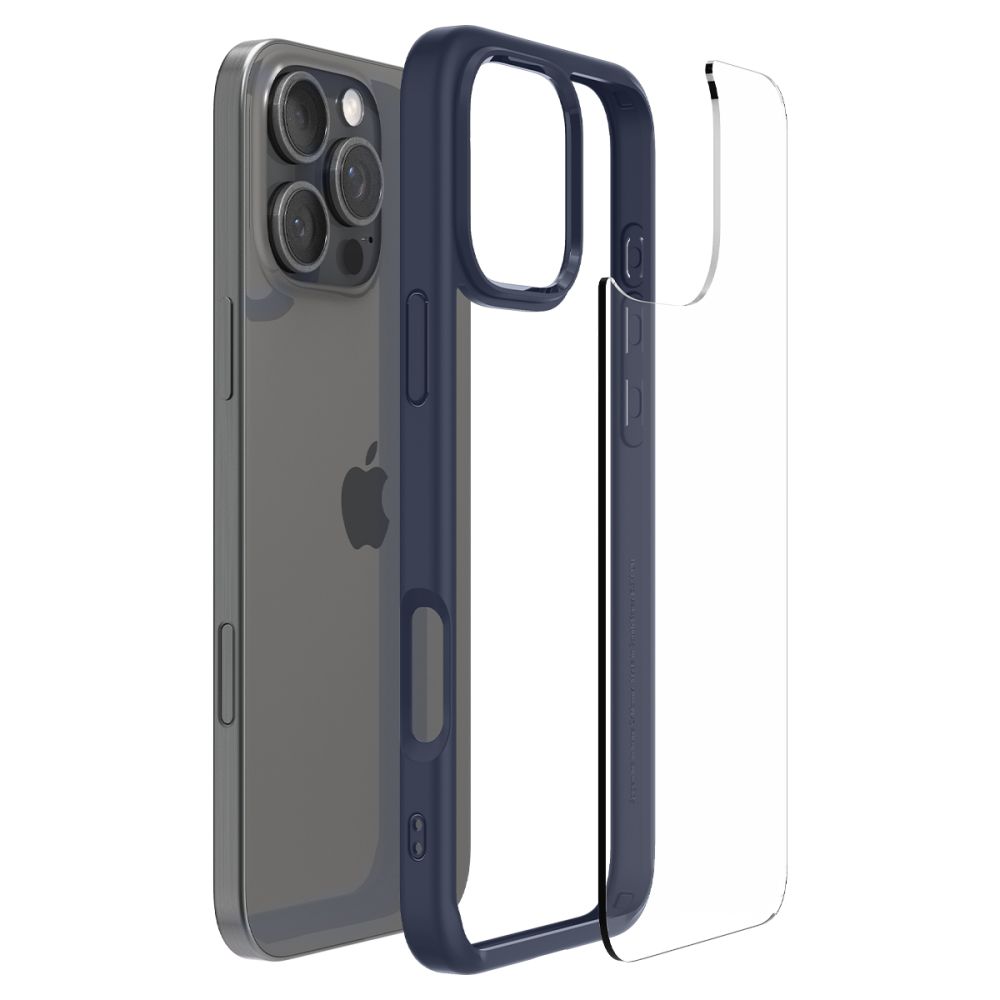 iTok webáruház - Spigen Spigen Ultra Hybrid tok iPhone 16 Pro Max készülékhez (kék) 7 Spigen Ultra Hybrid iPhone 16 Pro Max Case (kék)
