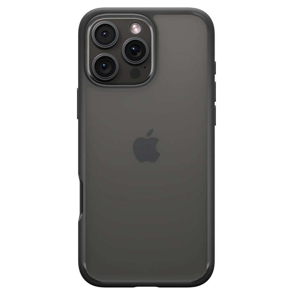 iTok webáruház - Spigen Spigen Ultra Hybrid tok iPhone 16 Pro Max készülékhez (matt fekete) 2 Spigen Ultra Hybrid Case for iPhone 16 Pro Max (matt fekete)