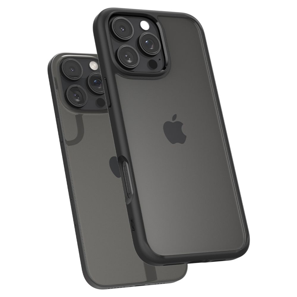 iTok webáruház - Spigen Spigen Ultra Hybrid tok iPhone 16 Pro Max készülékhez (matt fekete) 5 Spigen Ultra Hybrid Case for iPhone 16 Pro Max (matt fekete)