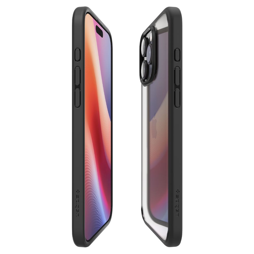 iTok webáruház - Spigen Spigen Ultra Hybrid tok iPhone 16 Pro Max készülékhez (matt fekete) 6 Spigen Ultra Hybrid Case for iPhone 16 Pro Max (matt fekete)