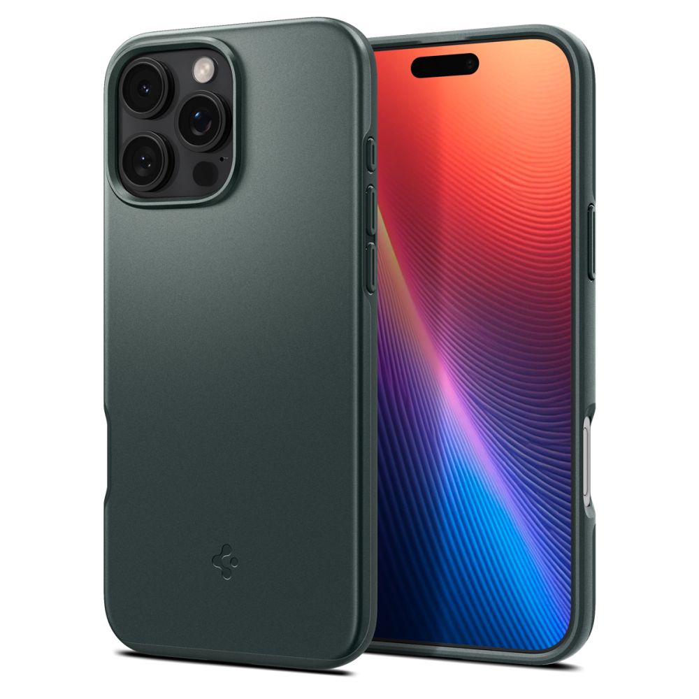 iTok webáruház - Spigen Spigen Thin Fit MagSafe tok iPhone 16 Pro Max készülékhez (zöld) 2 Spigen Thin Fit MagSafe Case for iPhone 16 Pro Max (zöld)