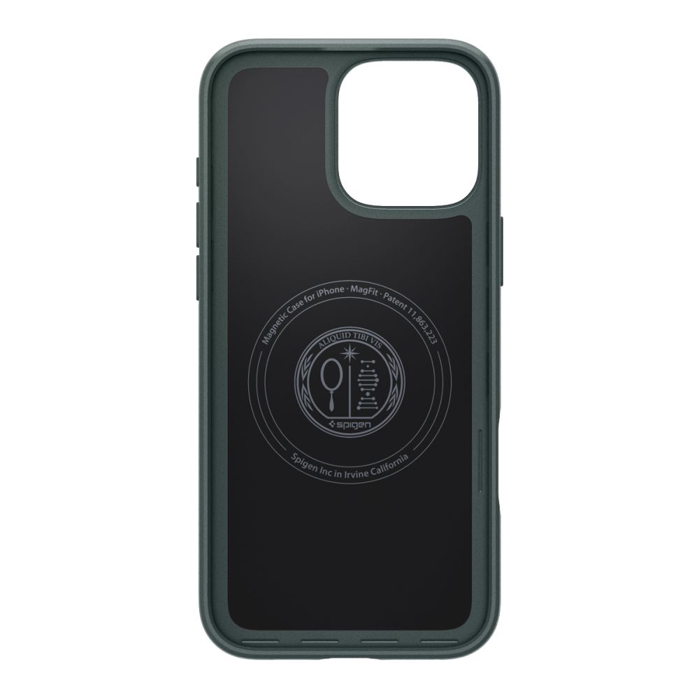 iTok webáruház - Spigen Spigen Thin Fit MagSafe tok iPhone 16 Pro Max készülékhez (zöld) 4 Spigen Thin Fit MagSafe Case for iPhone 16 Pro Max (zöld)