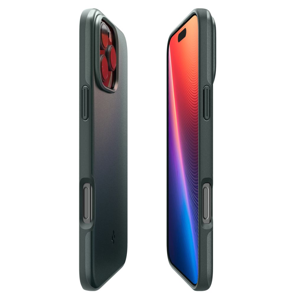 iTok webáruház - Spigen Spigen Thin Fit MagSafe tok iPhone 16 Pro Max készülékhez (zöld) 7 Spigen Thin Fit MagSafe Case for iPhone 16 Pro Max (zöld)