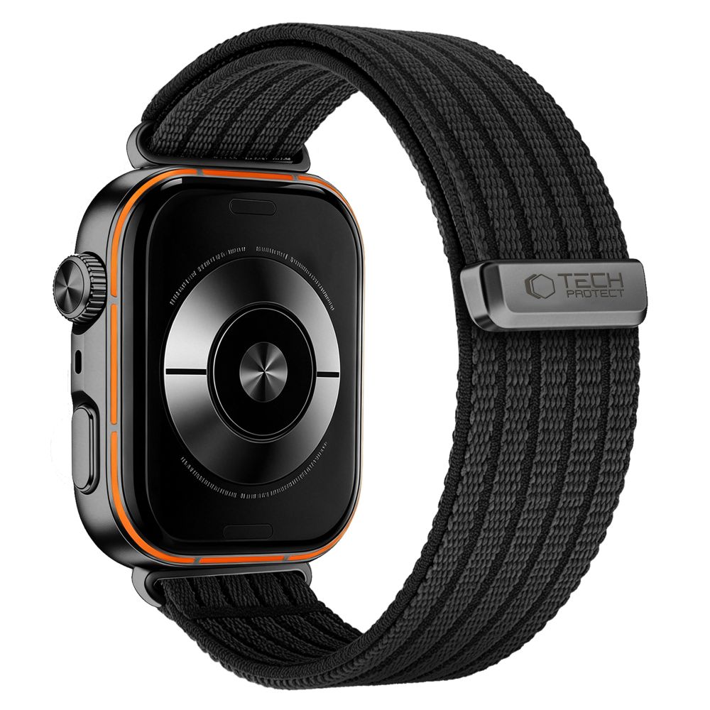 iTok webáruház - Tech-Protect Tech-Protect Nylon szíj Huawei Watch Fit 3 / 4 / 4 Pro / 5 / 5 Pro készülékekhez (fekete) 2 Tech-Protect Nylon Strap for Huawei Watch Fit 3 / 4 / 4 Pro / 5 / 5 Pro (fekete)