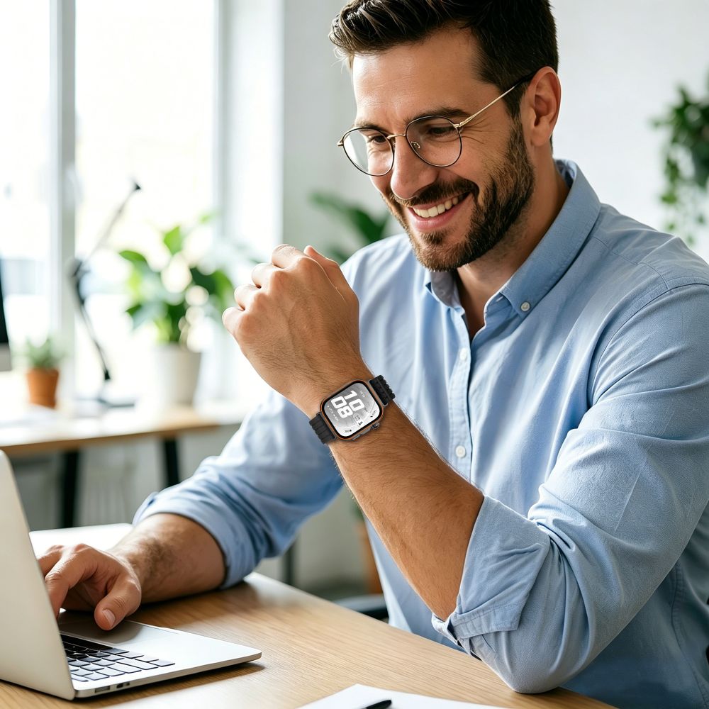 iTok webáruház - Tech-Protect Tech-Protect Nylon szíj Huawei Watch Fit 3 / 4 / 4 Pro / 5 / 5 Pro készülékekhez (fekete) 6 Tech-Protect Nylon Strap for Huawei Watch Fit 3 / 4 / 4 Pro / 5 / 5 Pro (fekete)