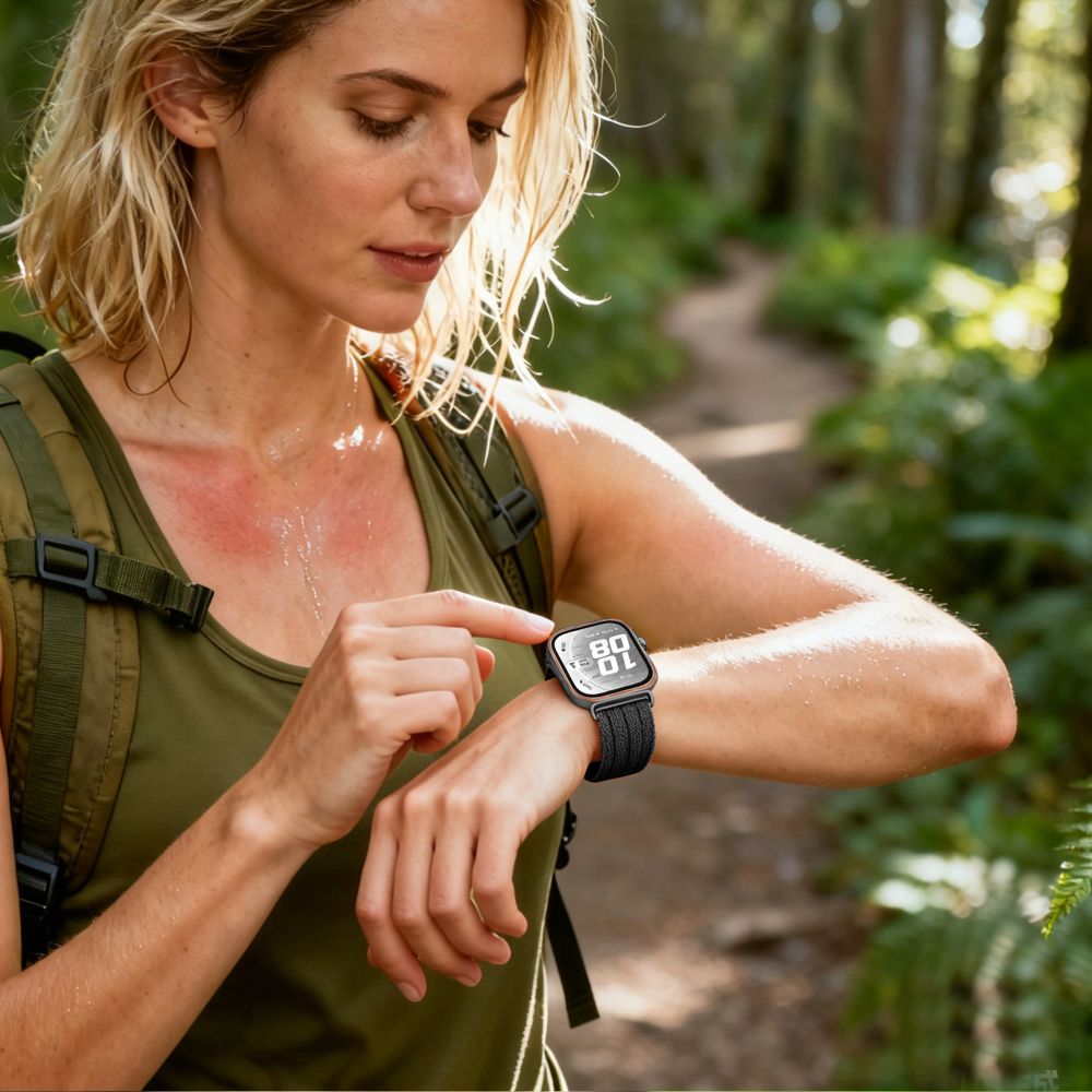 iTok webáruház - Tech-Protect Tech-Protect Nylon szíj Huawei Watch Fit 3 / 4 / 4 Pro / 5 / 5 Pro készülékekhez (fekete) 7 Tech-Protect Nylon Strap for Huawei Watch Fit 3 / 4 / 4 Pro / 5 / 5 Pro (fekete)