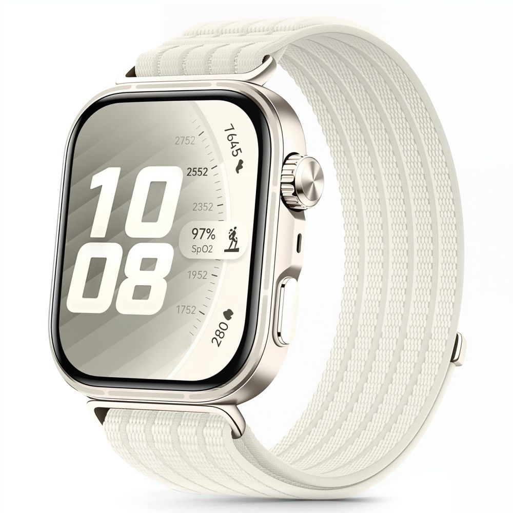 iTok webáruház - Tech-Protect Tech-Protect Nylon szíj Huawei Watch Fit 3 / 4 / 4 Pro / 5 / 5 Pro készülékhez (fehér) 1 Tech-Protect Nylon Strap for Huawei Watch Fit 3 / 4 / 4 Pro / 5 / 5 Pro (fehér)