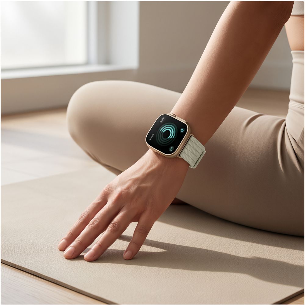 iTok webáruház - Tech-Protect Tech-Protect Nylon szíj Huawei Watch Fit 3 / 4 / 4 Pro / 5 / 5 Pro készülékhez (fehér) 4 Tech-Protect Nylon Strap for Huawei Watch Fit 3 / 4 / 4 Pro / 5 / 5 Pro (fehér)