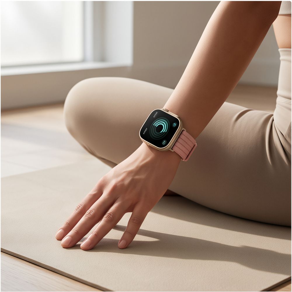 iTok webáruház - Tech-Protect Tech-Protect Nylon szíj Huawei Watch Fit 3 / 4 / 4 Pro / 5 / 5 Pro készülékhez (rózsaszín) 5 Tech-Protect Nylon Strap for Huawei Watch Fit 3 / 4 / 4 Pro / 5 / 5 Pro (rózsaszín)