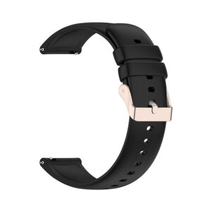 Silicone Strap for Xiaomi Mi Watch / Amazfit GTR 47mm (fekete)