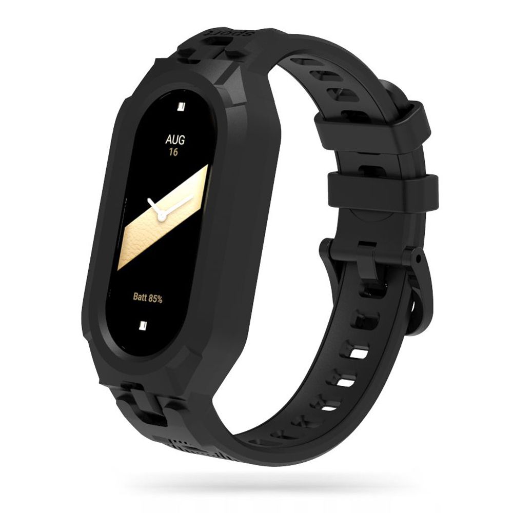 iTok webáruház - Tech-Protect Tech-Protect Armor szíj Xiaomi Smart Band 8 / 8 NFC készülékhez (fekete) 1 Tech-Protect Armor strap for Xiaomi Smart Band 8 / 8 NFC (fekete)