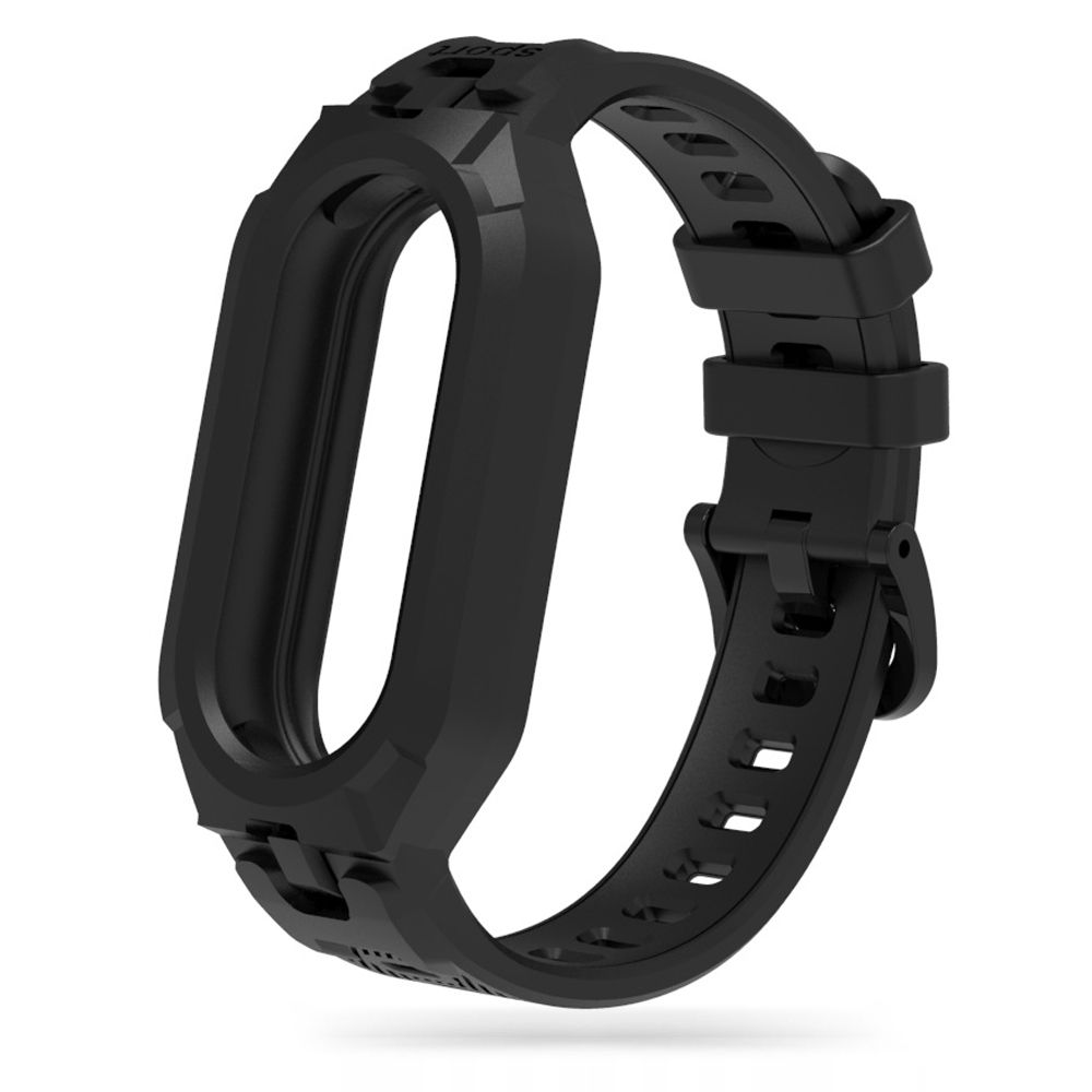 iTok webáruház - Tech-Protect Tech-Protect Armor szíj Xiaomi Smart Band 8 / 8 NFC készülékhez (fekete) 2 Tech-Protect Armor strap for Xiaomi Smart Band 8 / 8 NFC (fekete)