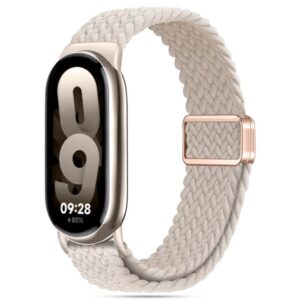 Tech-Protect NylonMag szíj Xiaomi Smart Band 8 / 9 / NFC készülékhez (bézs)