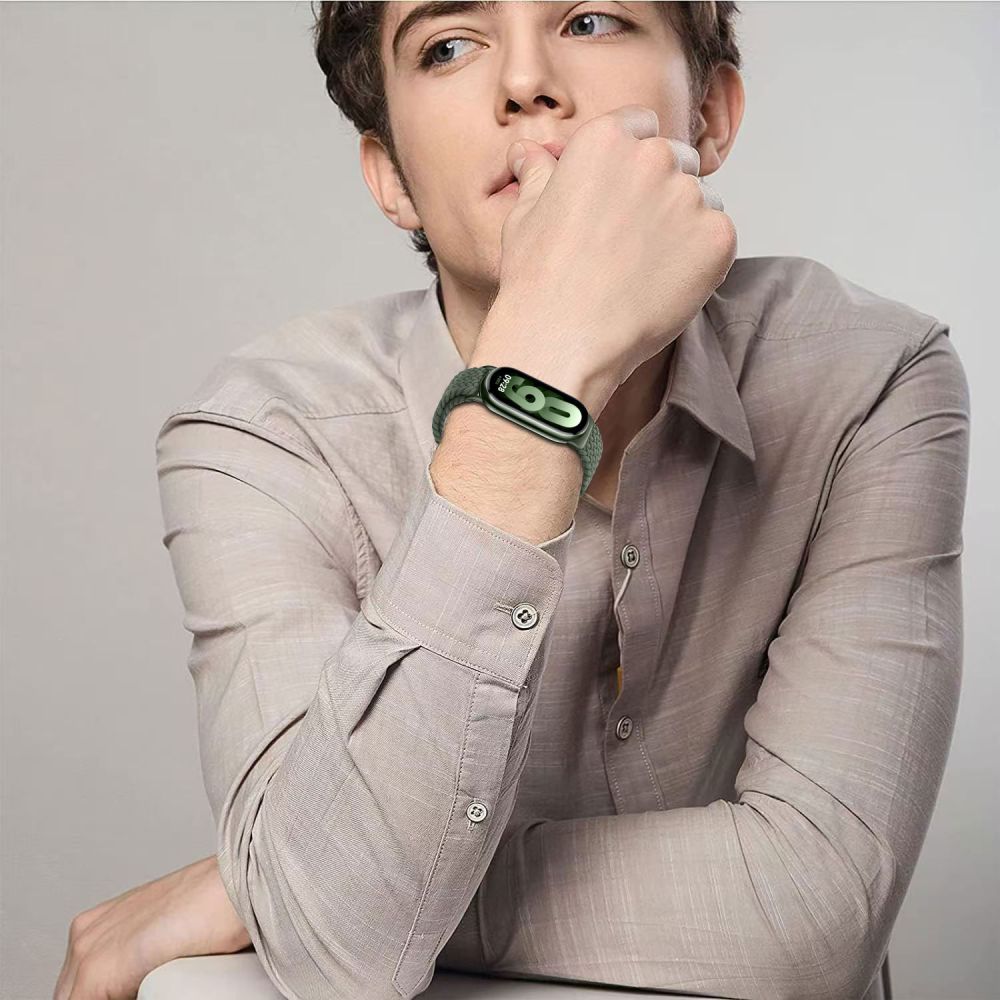 iTok webáruház - Tech-Protect Tech-Protect NylonMag szíj Xiaomi Smart Band 8 / 9 / NFC készülékhez (bézs) 5 Tech-Protect NylonMag Strap for Xiaomi Smart Band 8 / 9 / NFC (bézs)