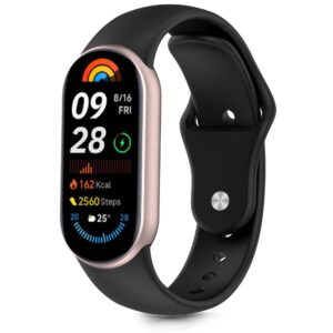 Tech-Protect IconBand Pure szíj Xiaomi Smart Band 8 / 9 / 10 / NFC készülékhez (fekete)