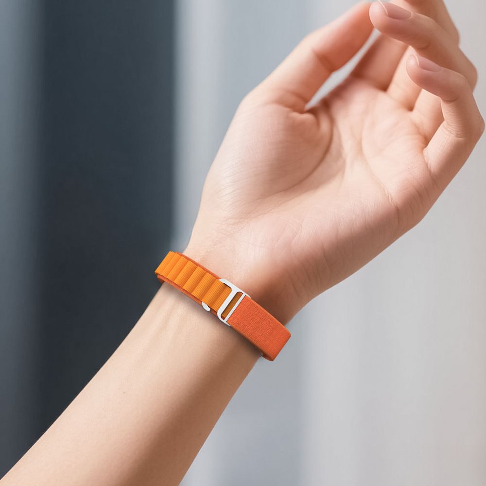 iTok webáruház - Tech-Protect Tech-Protect Nylon Pro szíj Xiaomi Smart Band 8 / 9 / 10 / NFC készülékhez (narancssárga) 4 Tech-Protect Nylon Pro Strap for Xiaomi Smart Band 8 / 9 / 10 / NFC (narancssárga)