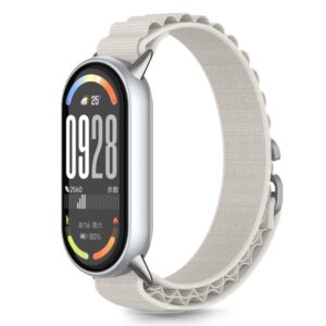 Tech-Protect Nylon Pro szíj Xiaomi Smart Band 8 / 9 / 10 / NFC (bézs)