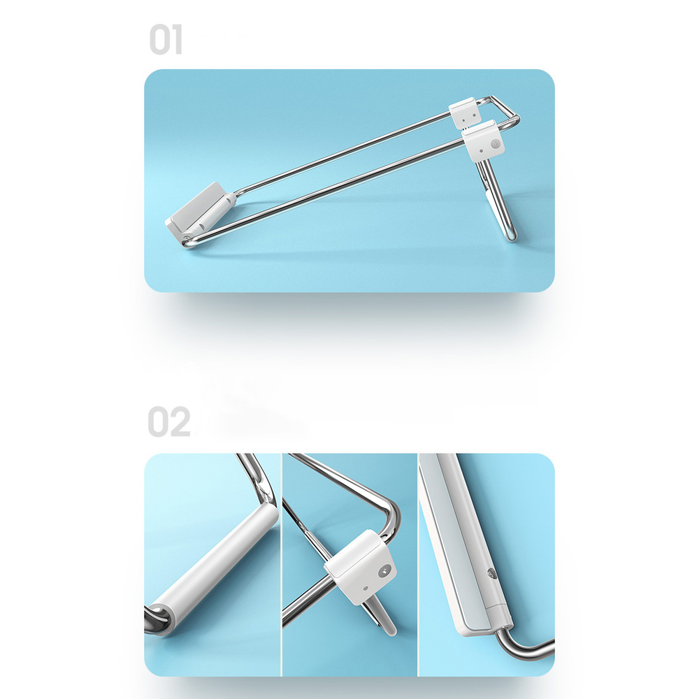 iTok webáruház - Ugreen Ugreen LP230 állítható laptopállvány, ezüst 7 Ugreen adjustable stand laptop stand silver (LP230)