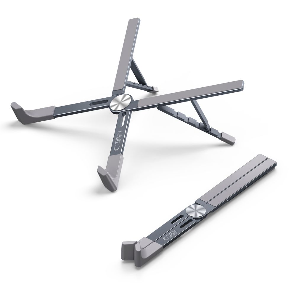 iTok webáruház - Tech-Protect Tech-Protect ULS300 laptopállvány (szürke) 3 Tech-Protect ULS300 Laptop Stand (szürke)